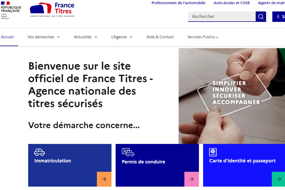 ecrasement carte grise