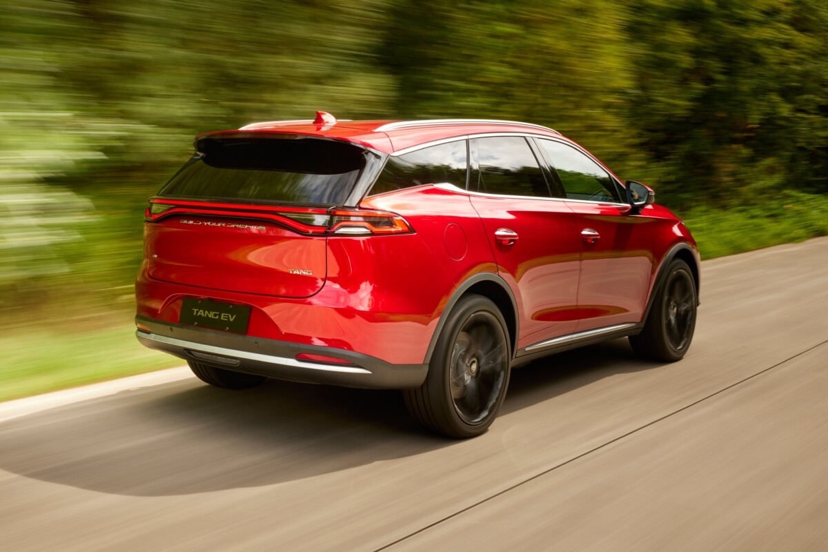 BYD Tang vue arrière