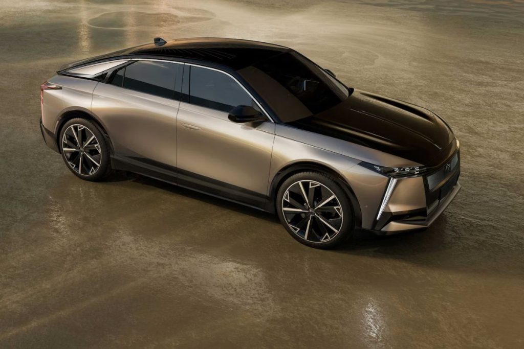 DS8 design extérieur vue de devant