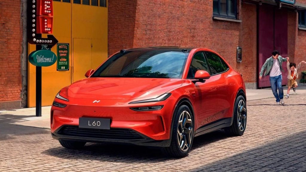 Onvo L60 design extérieur vu de devant