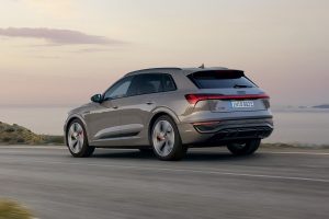 Audi Q8 e-tron design extérieur vue arrière