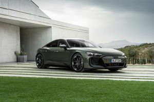 Audi RS e-tron GT design extérieur vu de profil