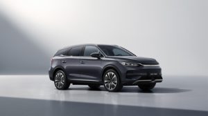 BYD TANG design extérieur vu de profil