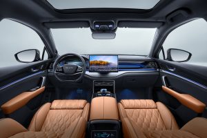 BYD TANG design intérieur volant