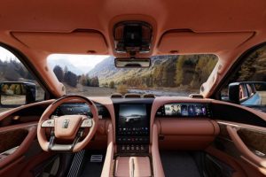 BYD U8 design intérieur volant