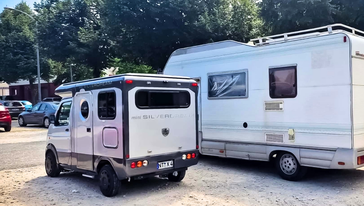 Mini Silverdream 2025 vu de profil