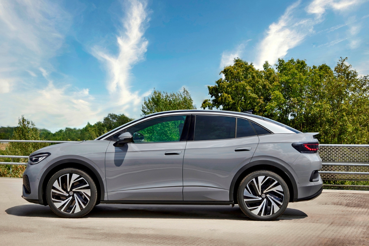Volkswagen ID.5 design extérieur vu de profil