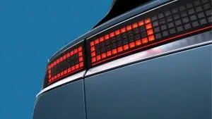 Ioniq 5 vue extérieur dérriére