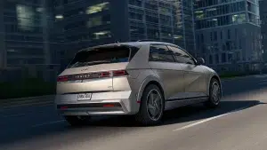 Ioniq 5 vue extérieur côté