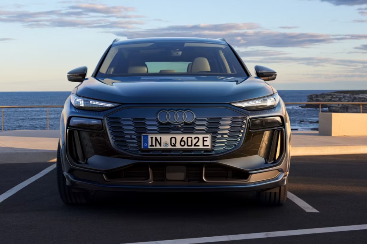 Audi Q6 e-tron vue de face