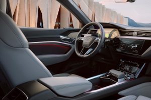 Audi SQ8 e-tron design intérieur volant