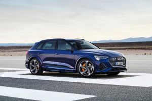 Audi e-tron S design extérieur vu de profil