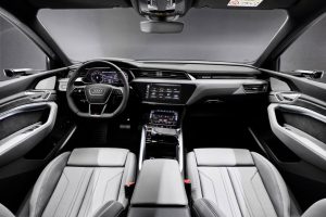 Audi e-tron S design intérieur volant
