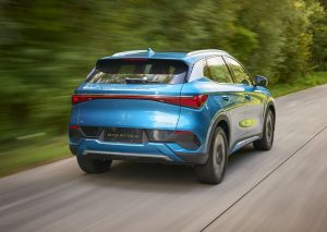 BYD Atto 3 design extérieur vu de l'arrière