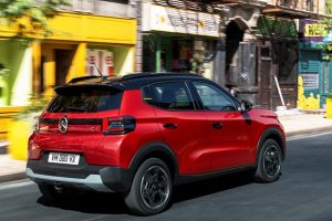 Citroen e-C3 design extérieur vue arrière