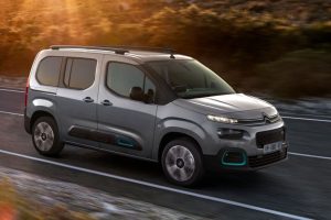 Citroen e-berlingo design extérieur vu de profil