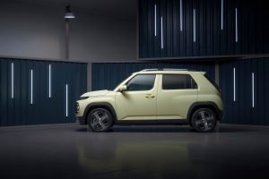 Hyundai Inster design extérieur vu de profil
