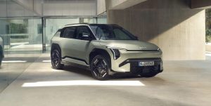 KIA EV 3 design extérieur vu de profil