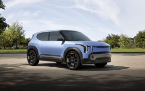KIA EV2 design extérieur vu de devant