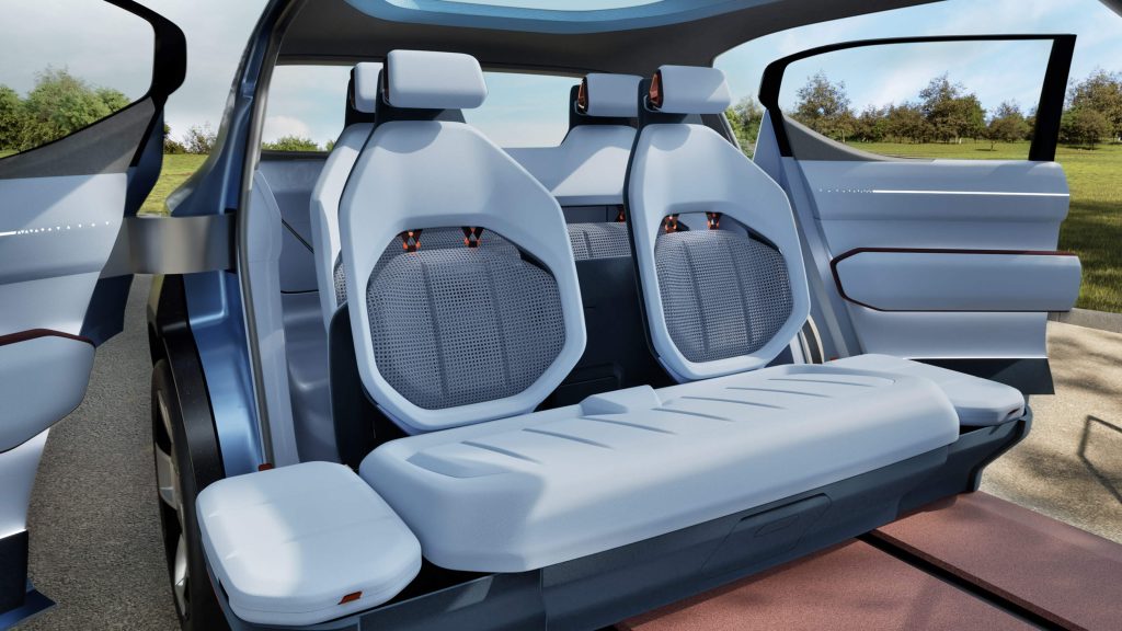 KIA EV2 design intérieur sièges