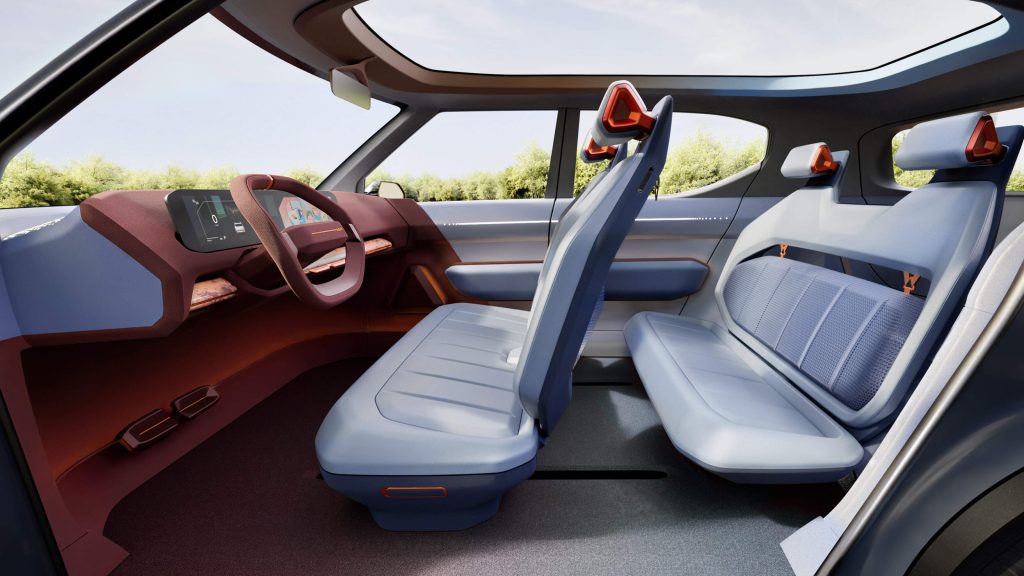 KIA EV2 design intérieur volant