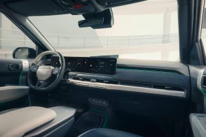 KIA EV3 design intérieur volant