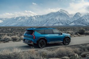Kia EV9 design extérieur vue arrière