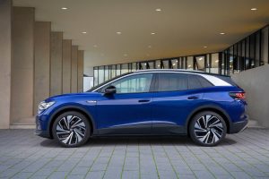Volkswagen ID.4 design extérieur vu de profil