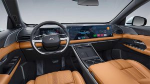 Xpeng G9 intérieur volant