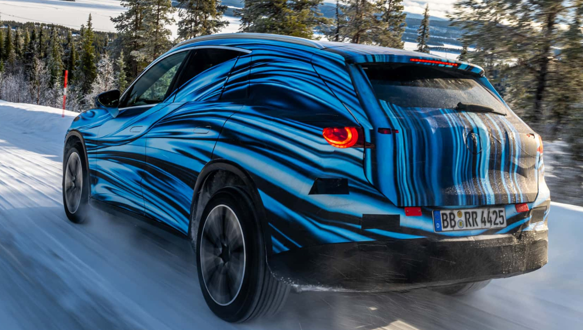 Mercedes - Mercedes Electrique GLC - Vue de dos