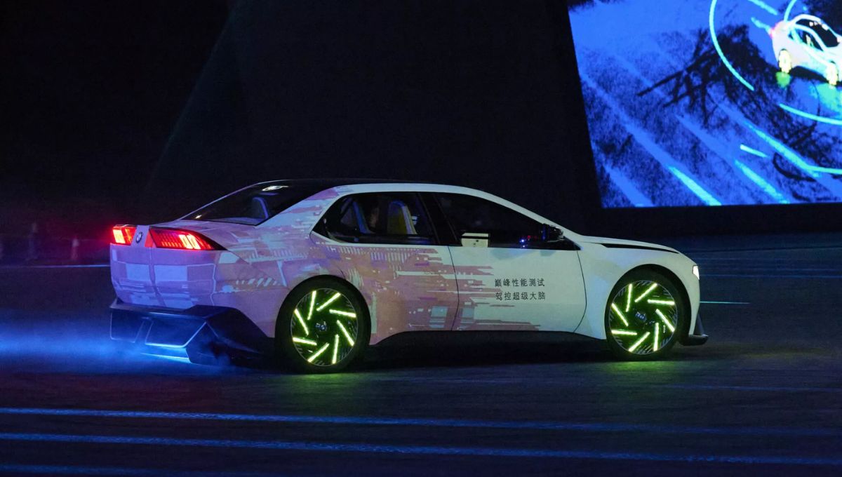 BMW frappe fort