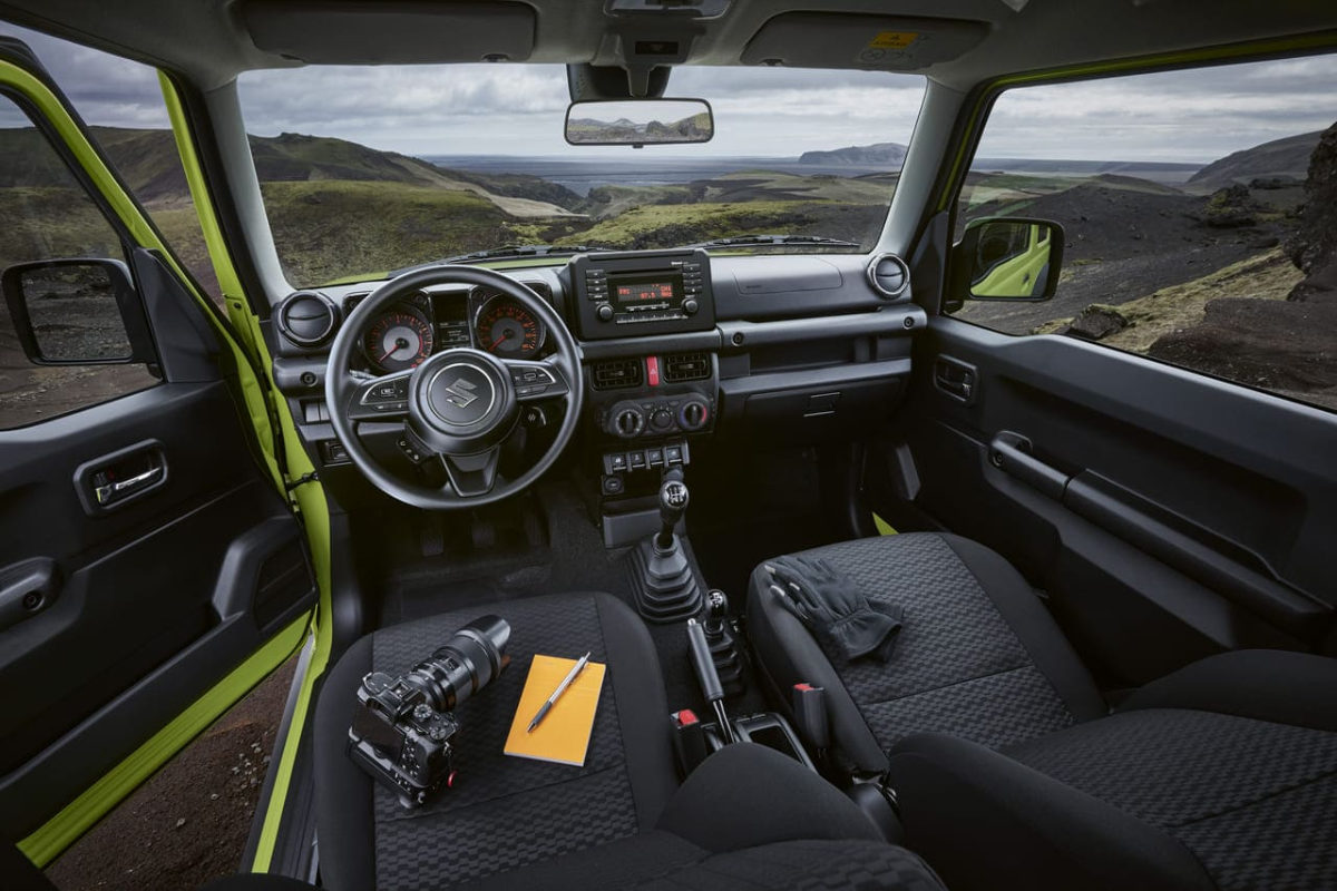 Suzuki Jimny design intérieur