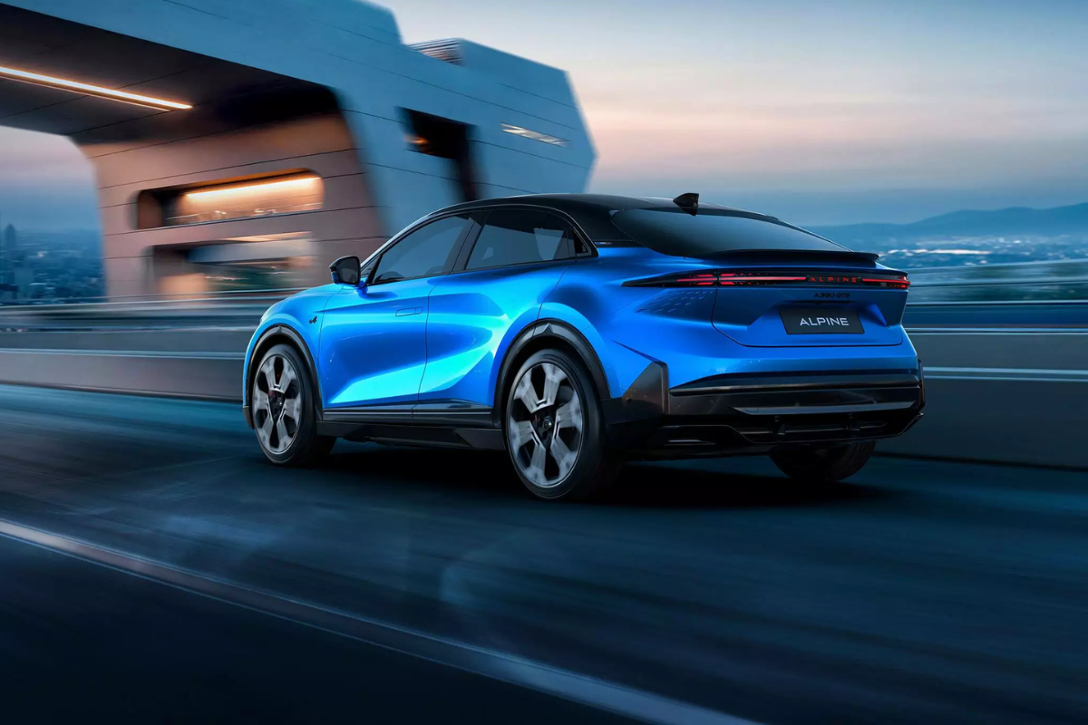 Alpine A390 design extérieur