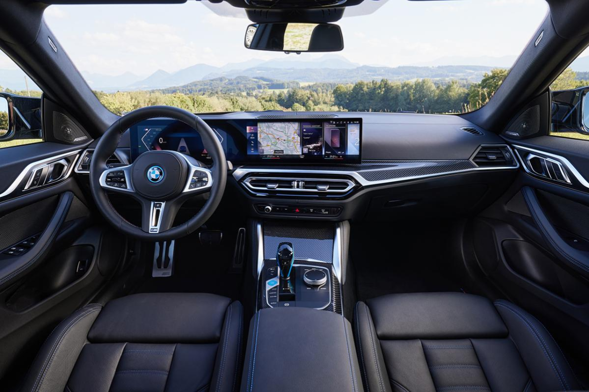 BMW i4 design intériur