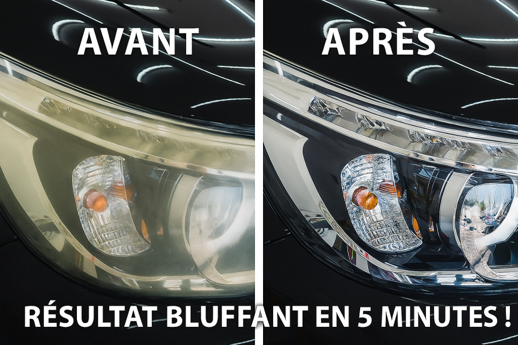Cette astuce de grand-mère redonne vie à vos phares de voiture en 5 minutes