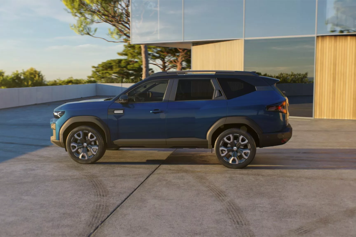 Dacia Bigster vu de profil