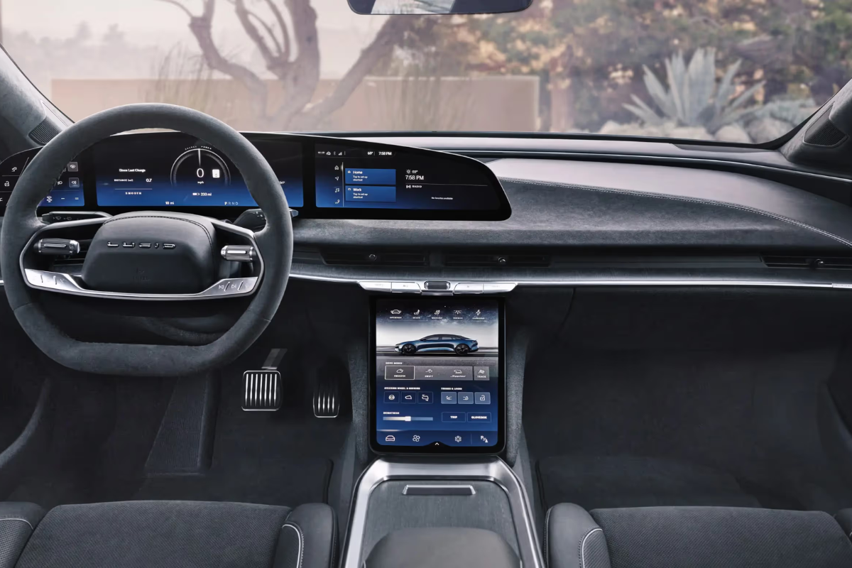 Lucid Air Sapphire design intérieur