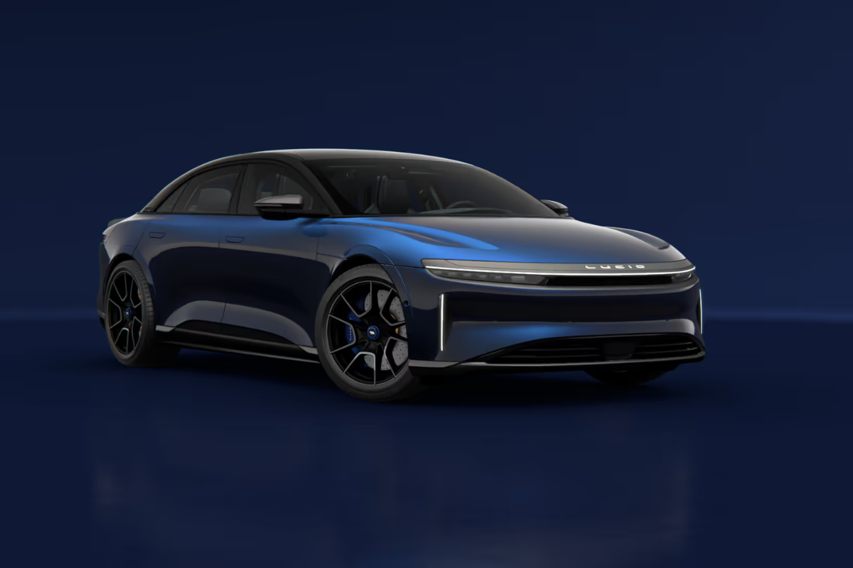 Lucid Air Sapphire design extérieur