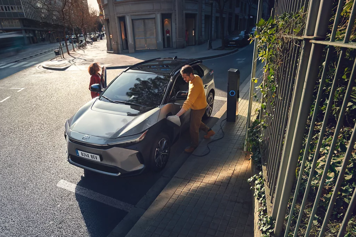 Toyota bZ4X recharge rapide