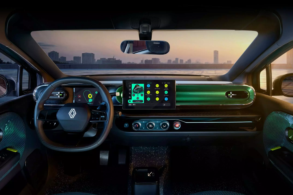 Renault Twingo électrique design intérieur