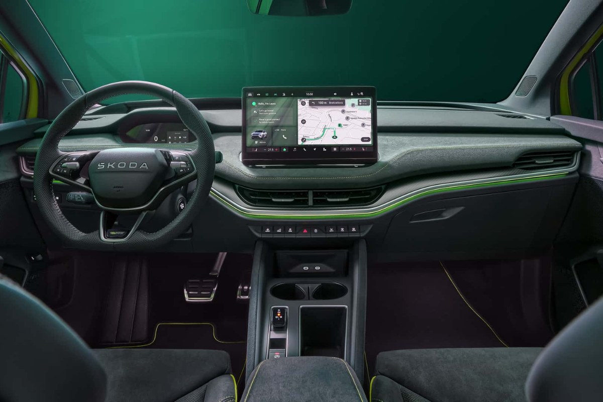 Skoda Elroq design intérieur