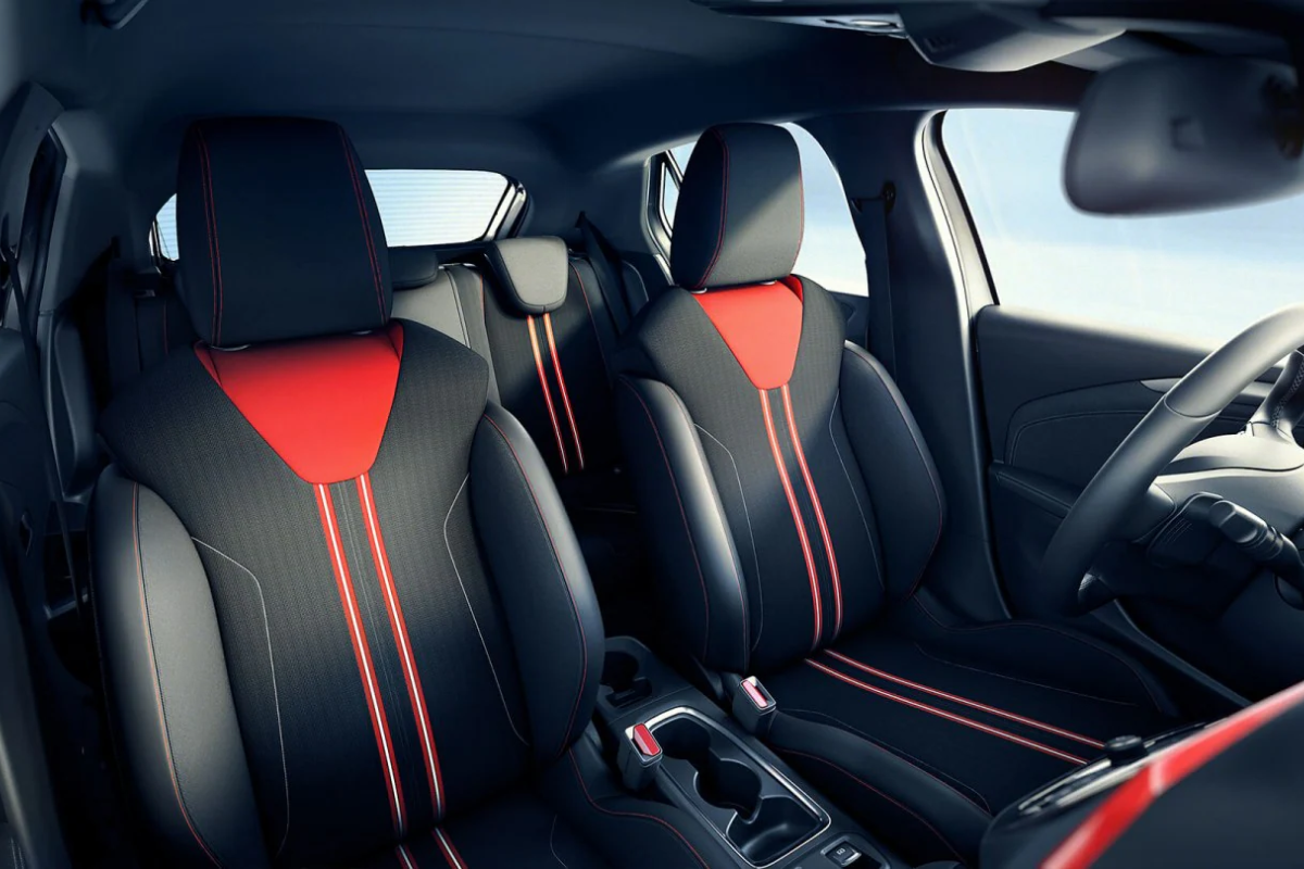 Opel corsa design intérieur