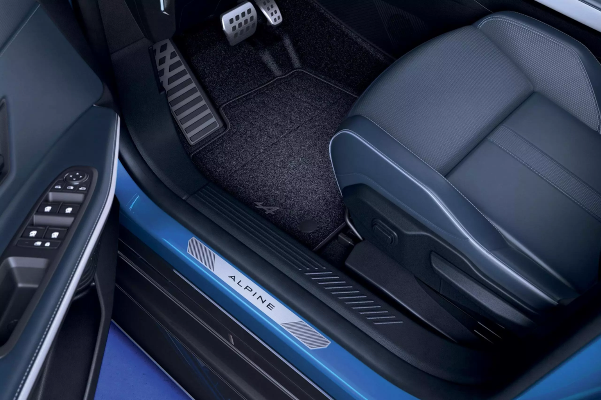 Alpine A290 design intérieur habitacle