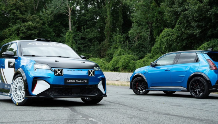 Frein à main hydraulique, 52 kWh de batterie, cockpit FIA, 220 ch : voici ce que propose la nouvelle Alpine A290 Rallye