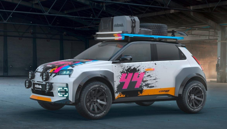 La Renault 5 E-Tech passe en mode baroudeuse extrême