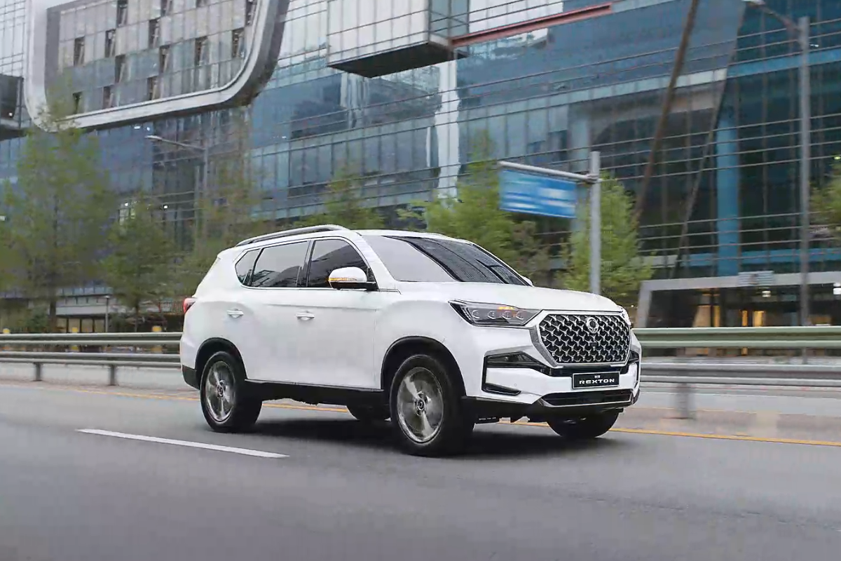 KGM Rexton design extérieur