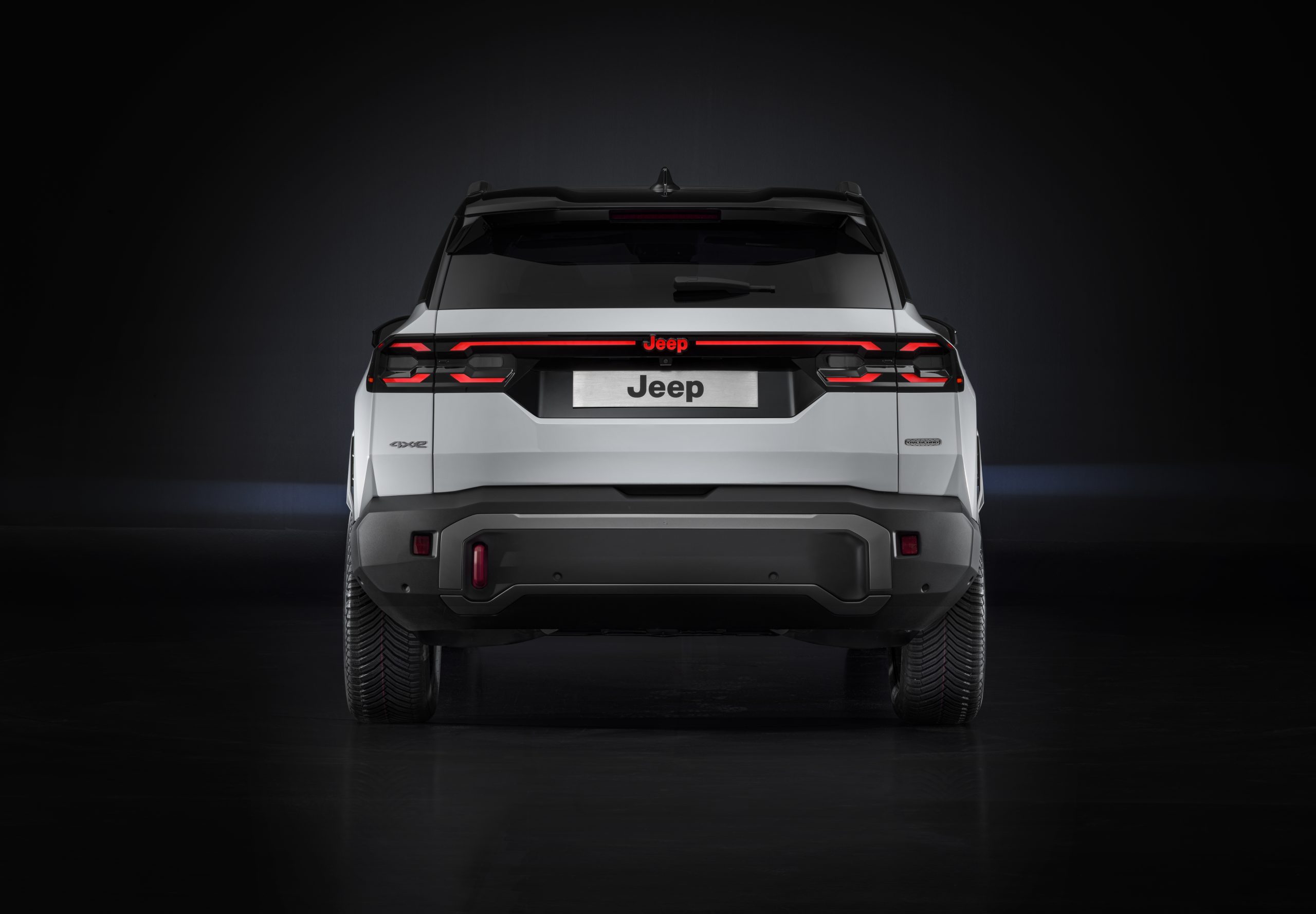 Jeep Compass 4xe vue de derrière