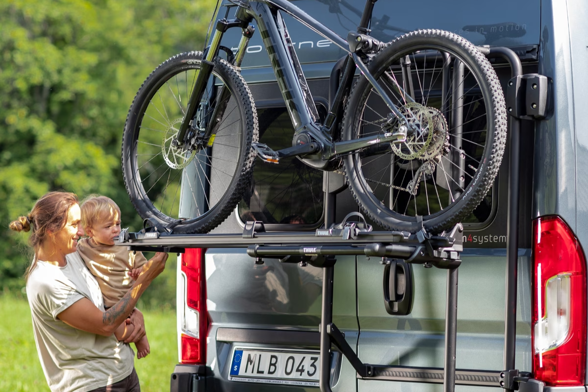 Un porte-vélos pensé pour les e-bikes