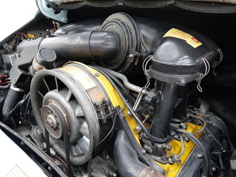 PORSCHE 911 2.4 T/E Ölklappe Coupé - 1972 Moteur