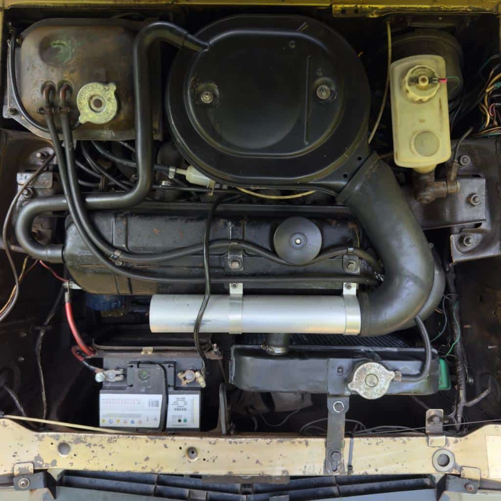 PEUGEOT 304 S - Cabriolet - 1975 moteur